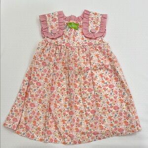 Floral Pink Baby Dress